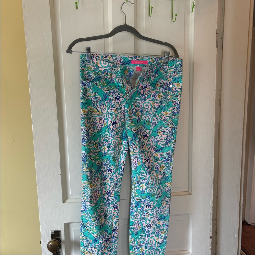 Lilly Pulitzer Colorful Patterned Pants